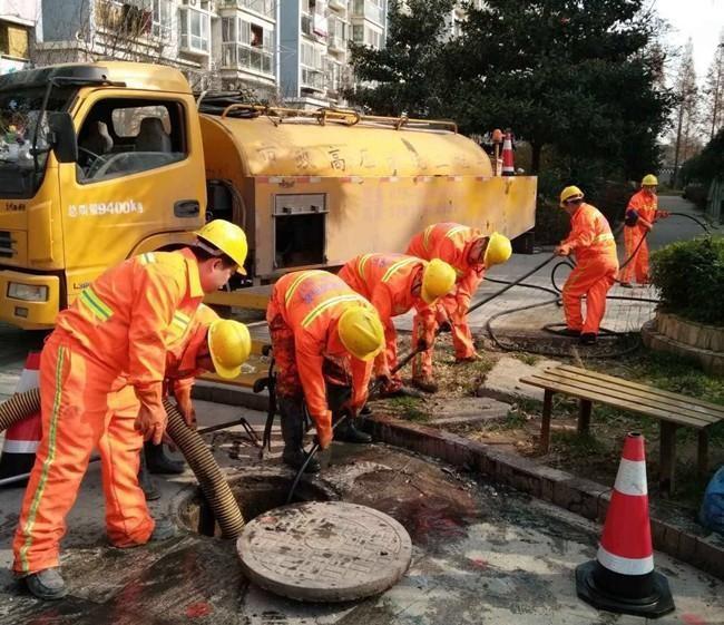 二七市政管道清淤